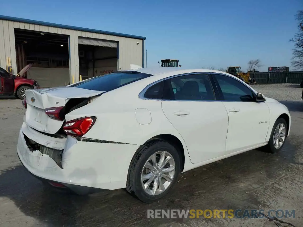 3 Photograph of a damaged car 1G1ZD5ST3LF096152 CHEVROLET MALIBU 2020