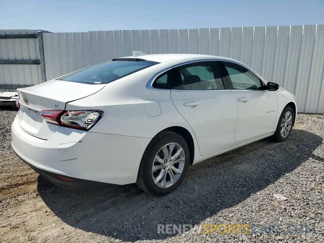 3 Photograph of a damaged car 1G1ZD5ST3LF099326 CHEVROLET MALIBU 2020