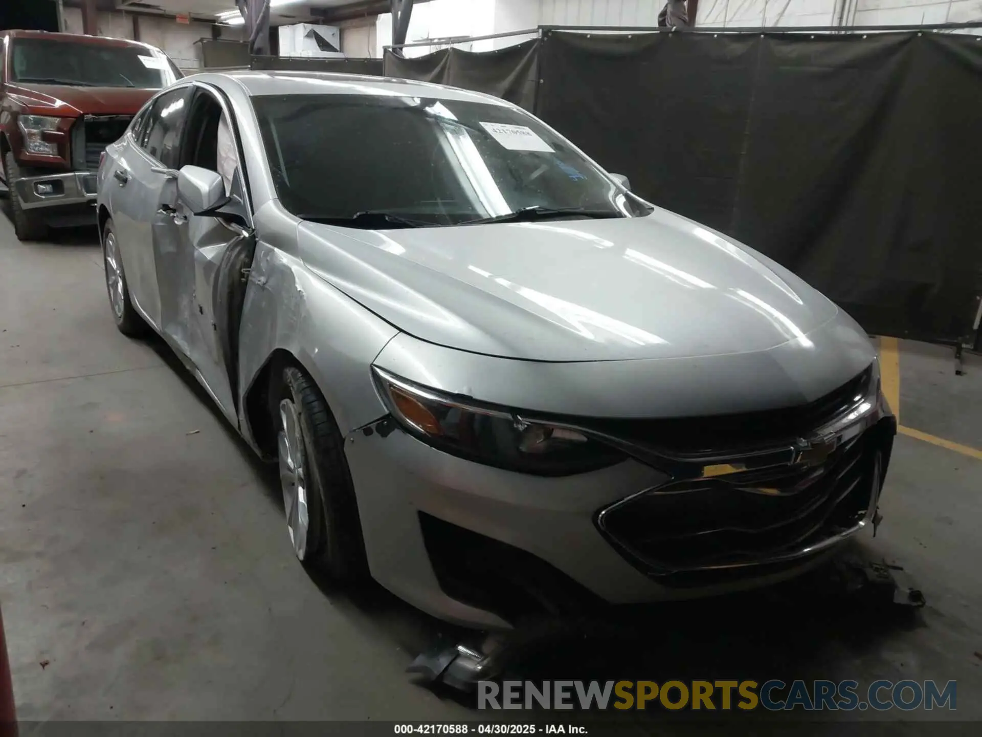 1 Photograph of a damaged car 1G1ZD5ST3LF103066 CHEVROLET MALIBU 2020