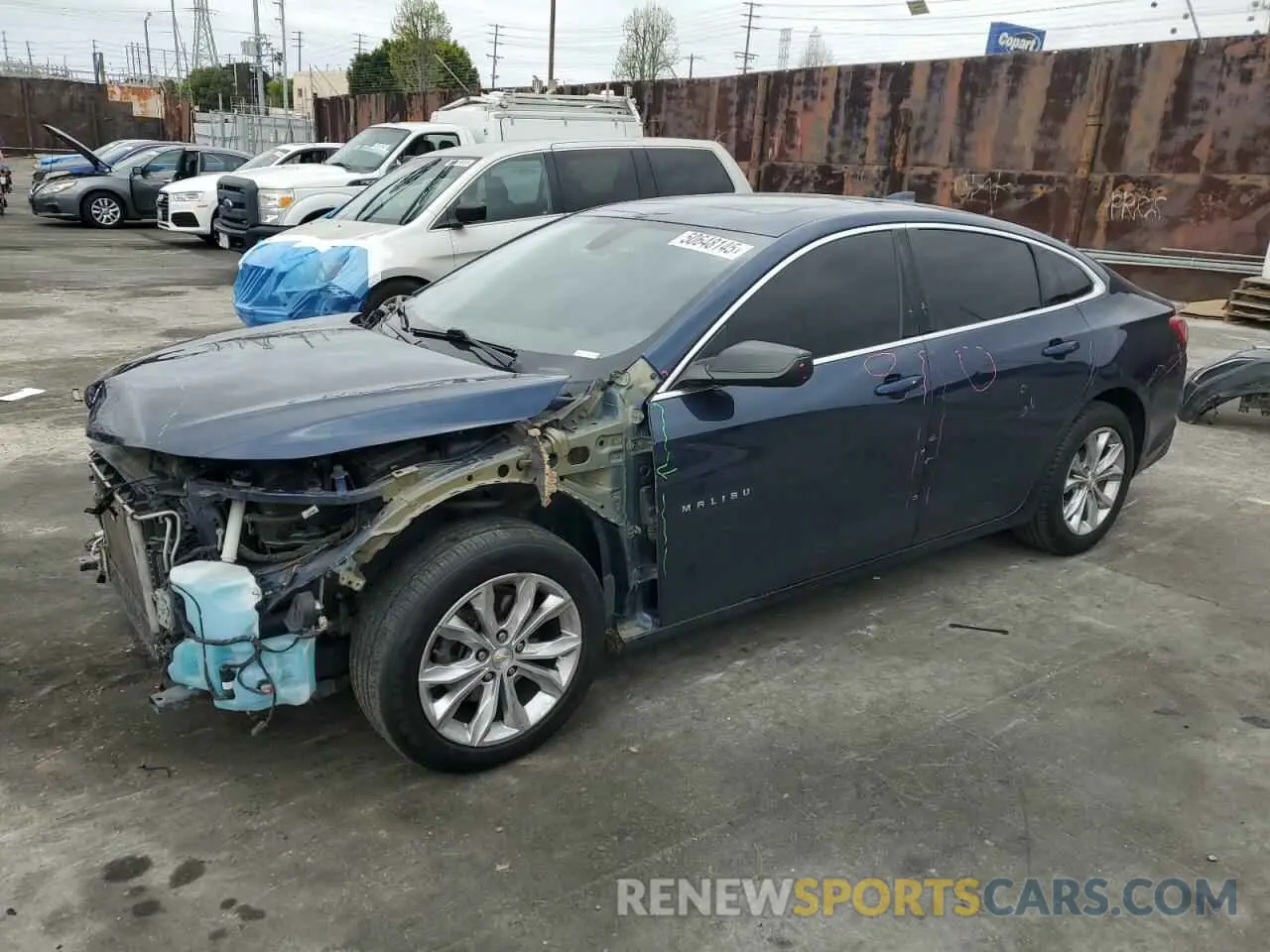 1 Photograph of a damaged car 1G1ZD5ST3LF104069 CHEVROLET MALIBU 2020
