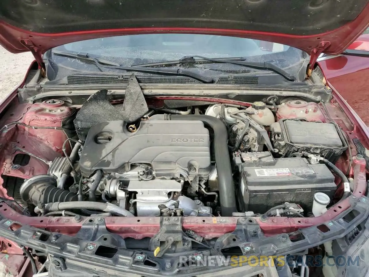 11 Photograph of a damaged car 1G1ZD5ST3LF116206 CHEVROLET MALIBU 2020