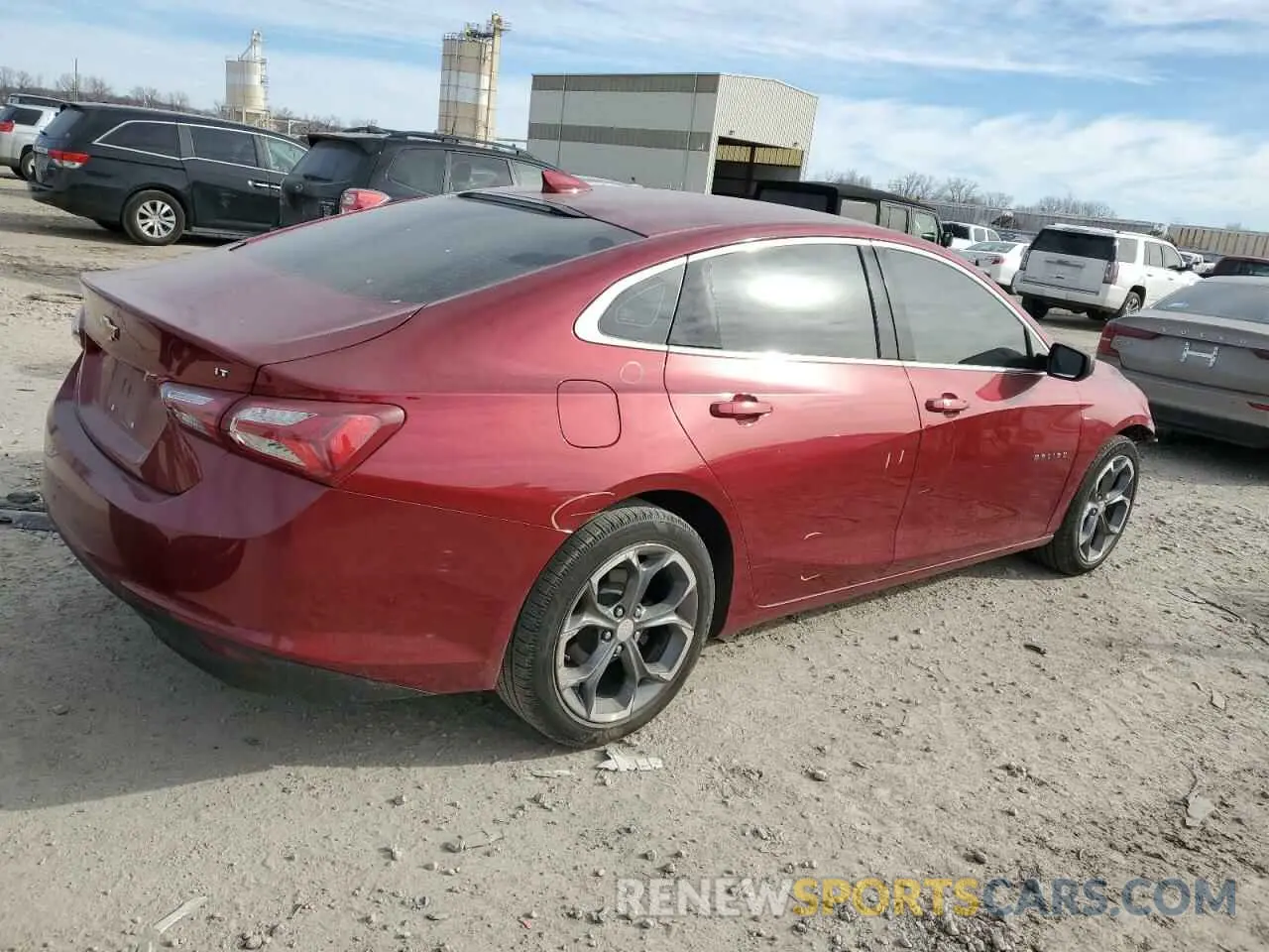 3 Photograph of a damaged car 1G1ZD5ST3LF116206 CHEVROLET MALIBU 2020