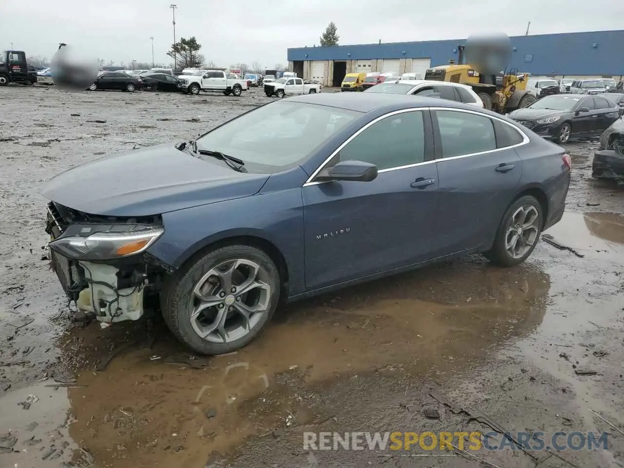 1 Photograph of a damaged car 1G1ZD5ST3LF128503 CHEVROLET MALIBU 2020