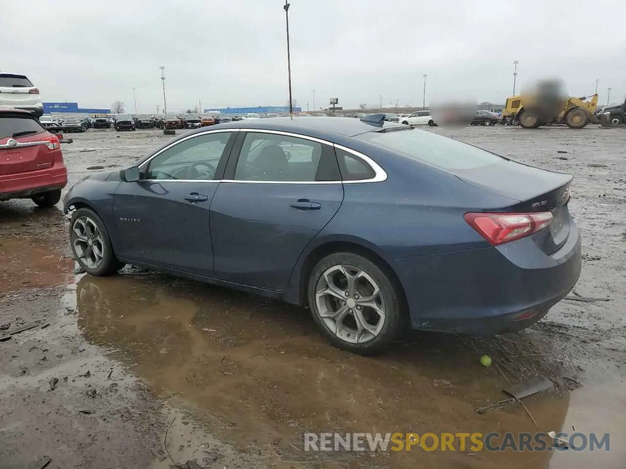 2 Photograph of a damaged car 1G1ZD5ST3LF128503 CHEVROLET MALIBU 2020