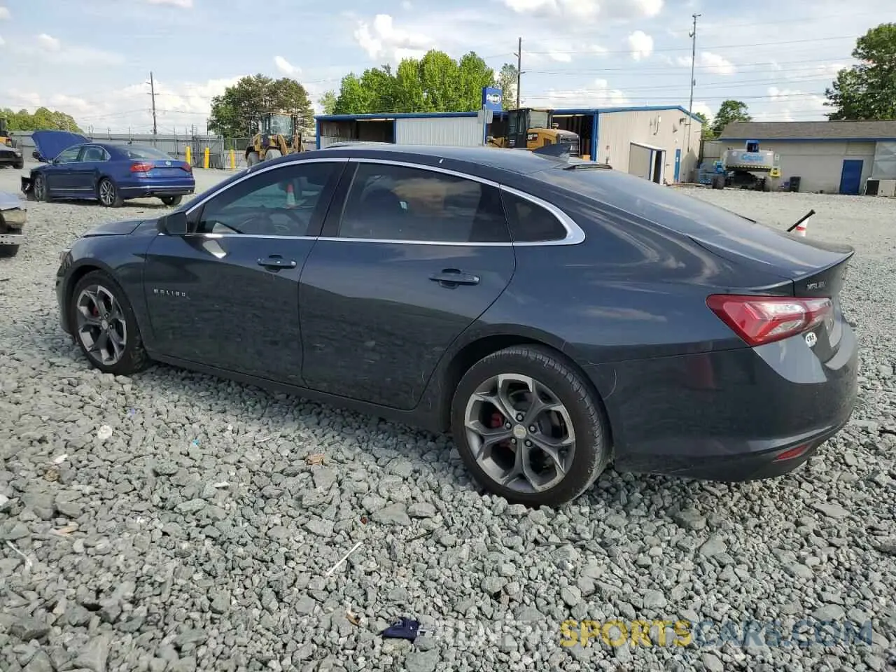 2 Photograph of a damaged car 1G1ZD5ST3LF145818 CHEVROLET MALIBU 2020