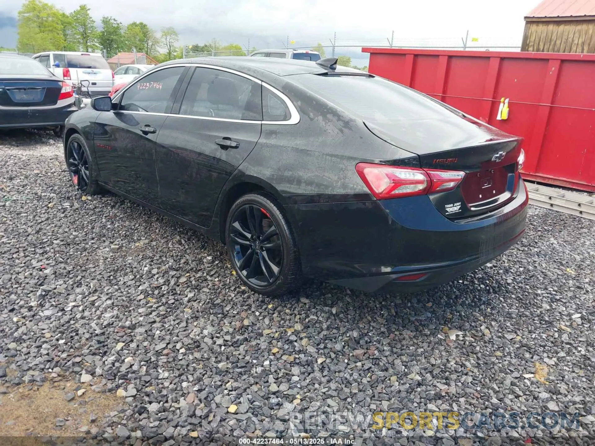 3 Photograph of a damaged car 1G1ZD5ST3LF157760 CHEVROLET MALIBU 2020