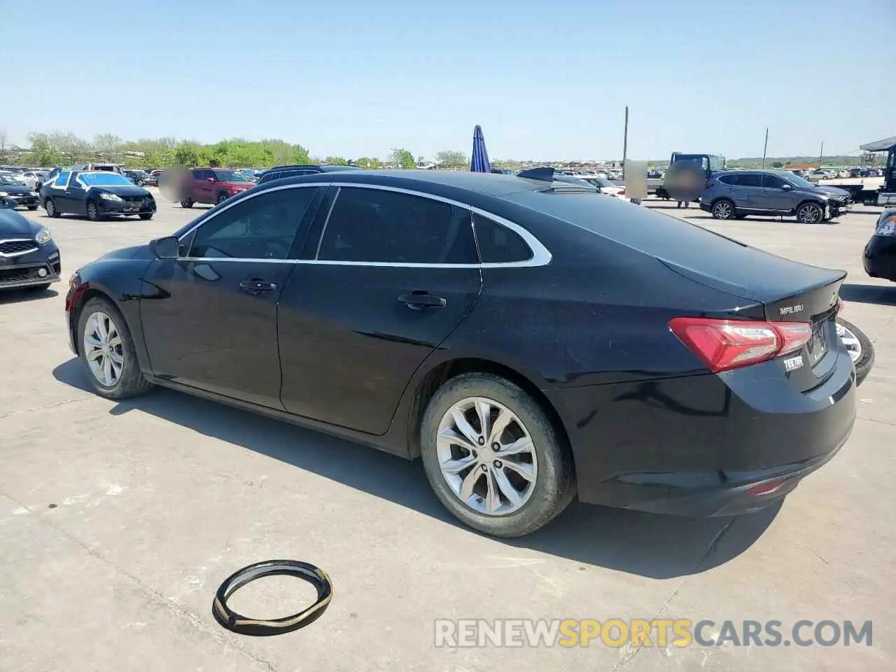 2 Photograph of a damaged car 1G1ZD5ST4LF005227 CHEVROLET MALIBU 2020