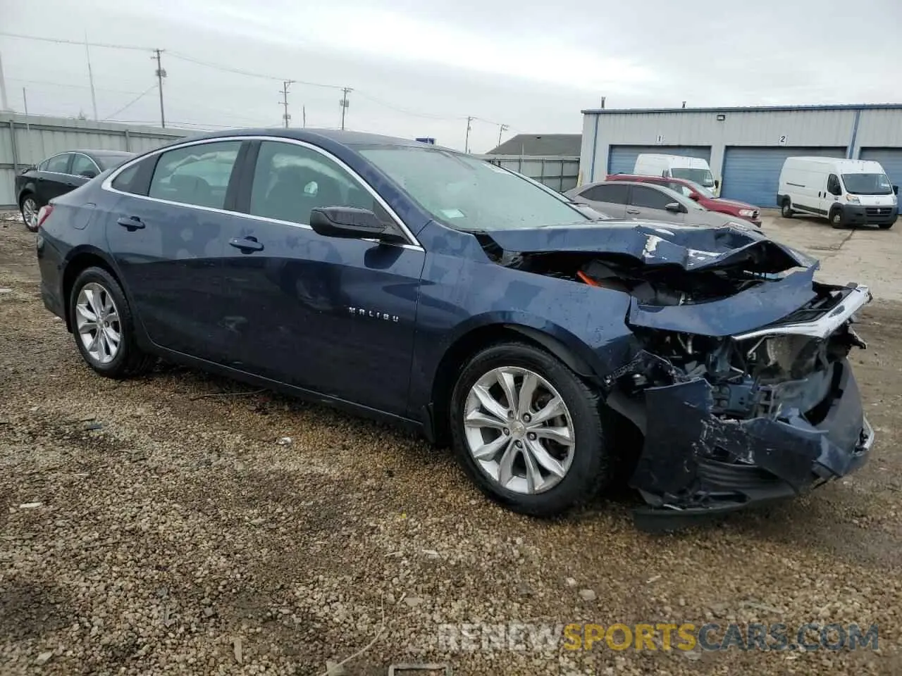 4 Photograph of a damaged car 1G1ZD5ST4LF006295 CHEVROLET MALIBU 2020