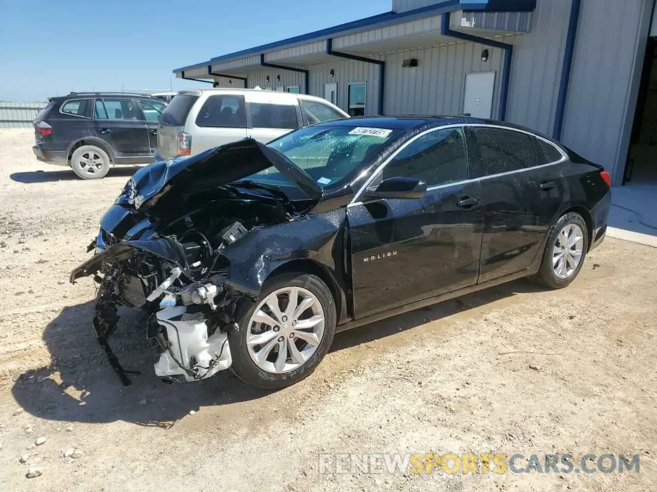 1 Photograph of a damaged car 1G1ZD5ST4LF015949 CHEVROLET MALIBU 2020