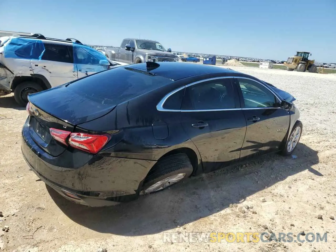 3 Photograph of a damaged car 1G1ZD5ST4LF015949 CHEVROLET MALIBU 2020