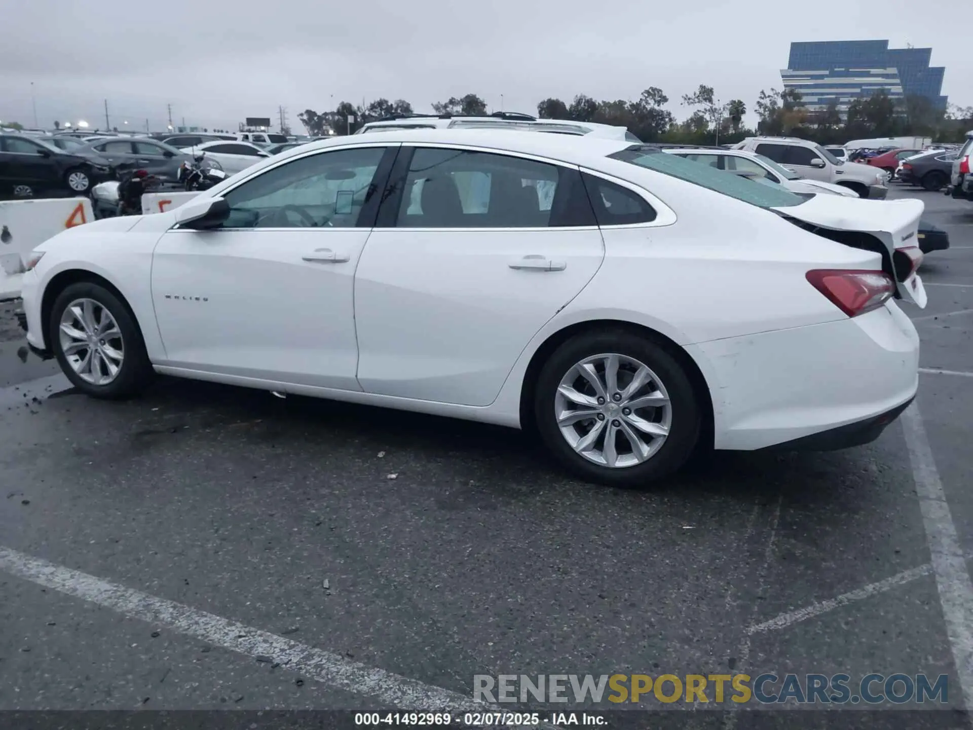 14 Photograph of a damaged car 1G1ZD5ST4LF017054 CHEVROLET MALIBU 2020