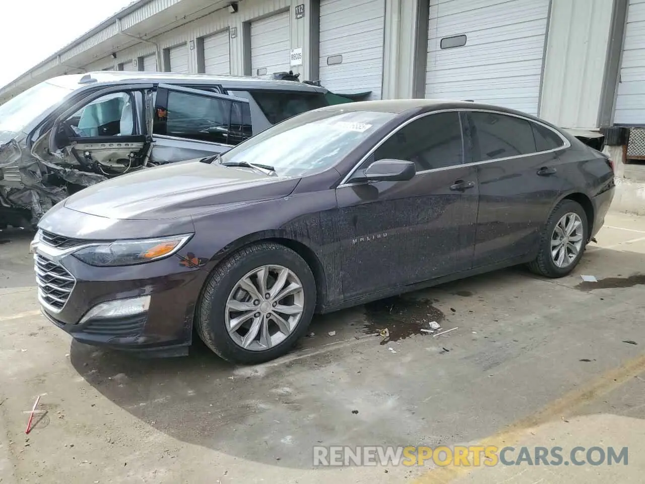 1 Photograph of a damaged car 1G1ZD5ST4LF017443 CHEVROLET MALIBU 2020