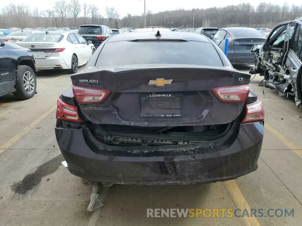 6 Photograph of a damaged car 1G1ZD5ST4LF017443 CHEVROLET MALIBU 2020