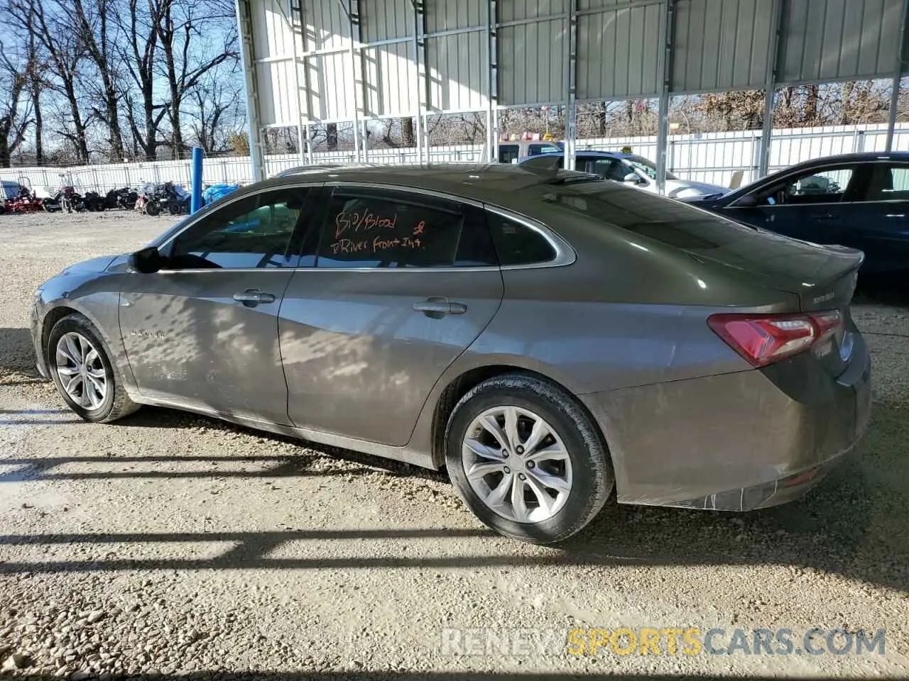 2 Photograph of a damaged car 1G1ZD5ST4LF030287 CHEVROLET MALIBU 2020