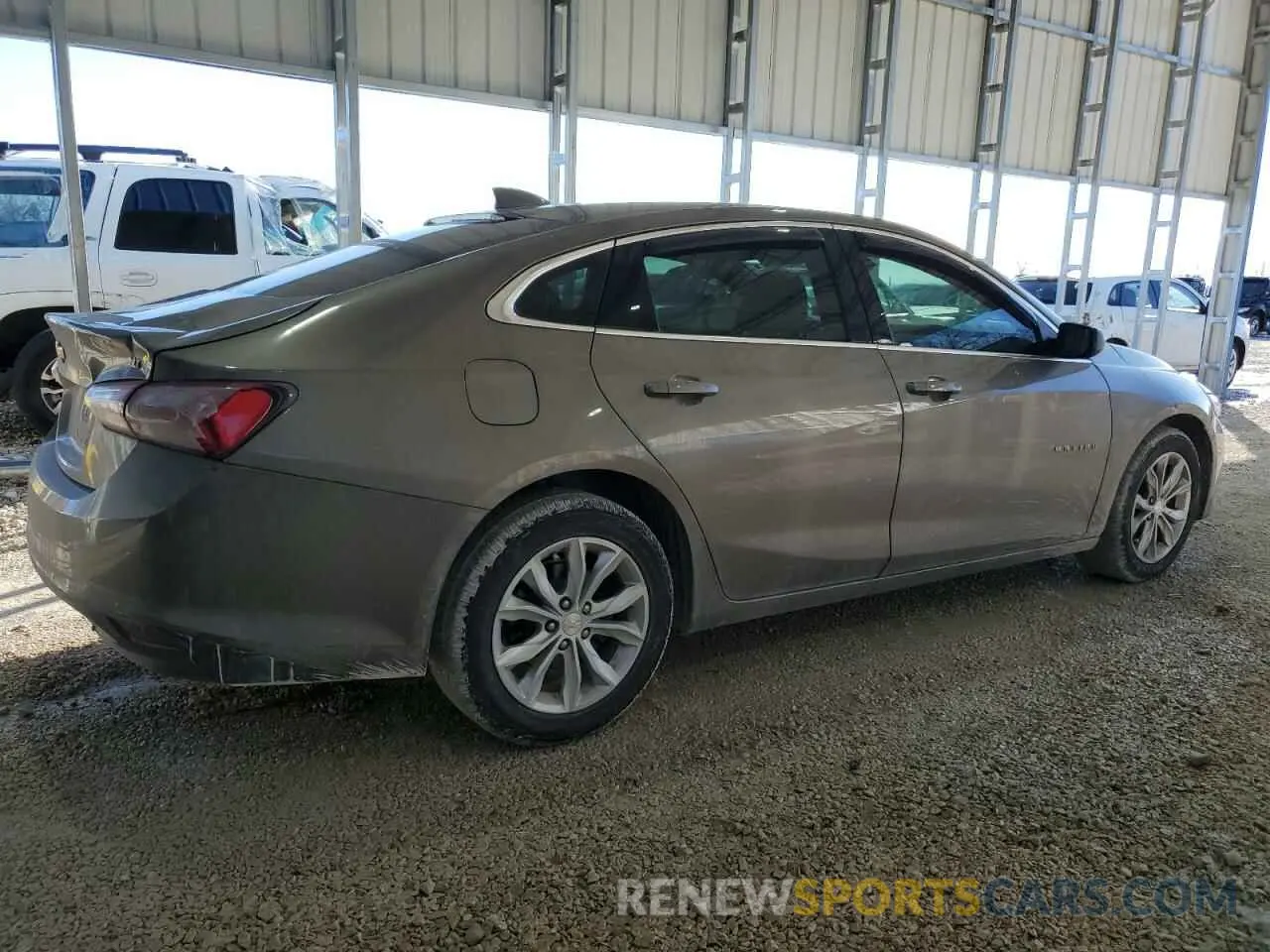 3 Photograph of a damaged car 1G1ZD5ST4LF030287 CHEVROLET MALIBU 2020