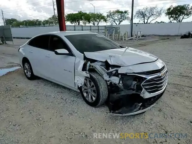 13 Photograph of a damaged car 1G1ZD5ST4LF044707 CHEVROLET MALIBU 2020