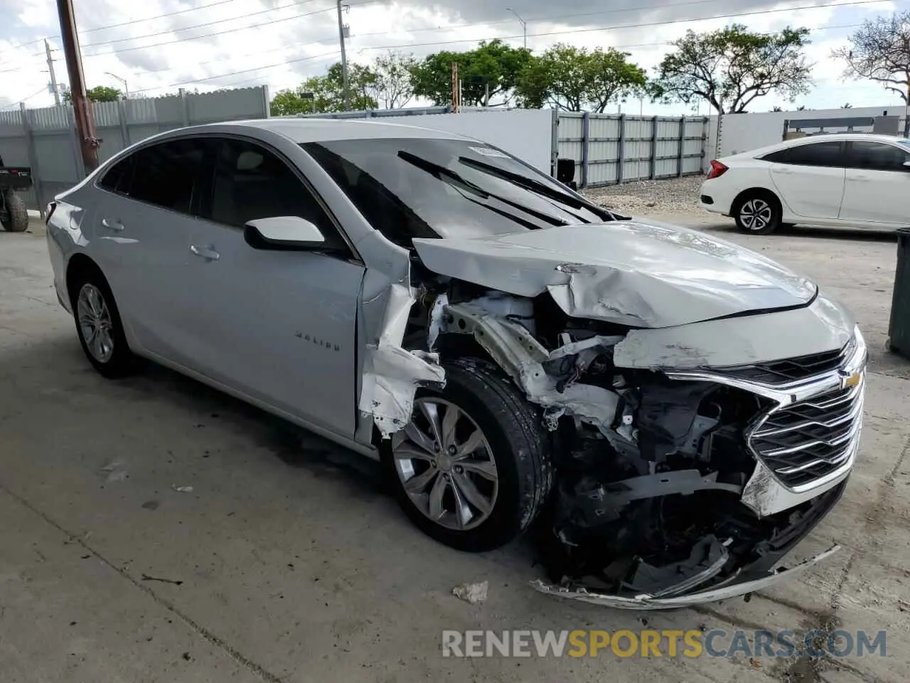 4 Photograph of a damaged car 1G1ZD5ST4LF044707 CHEVROLET MALIBU 2020