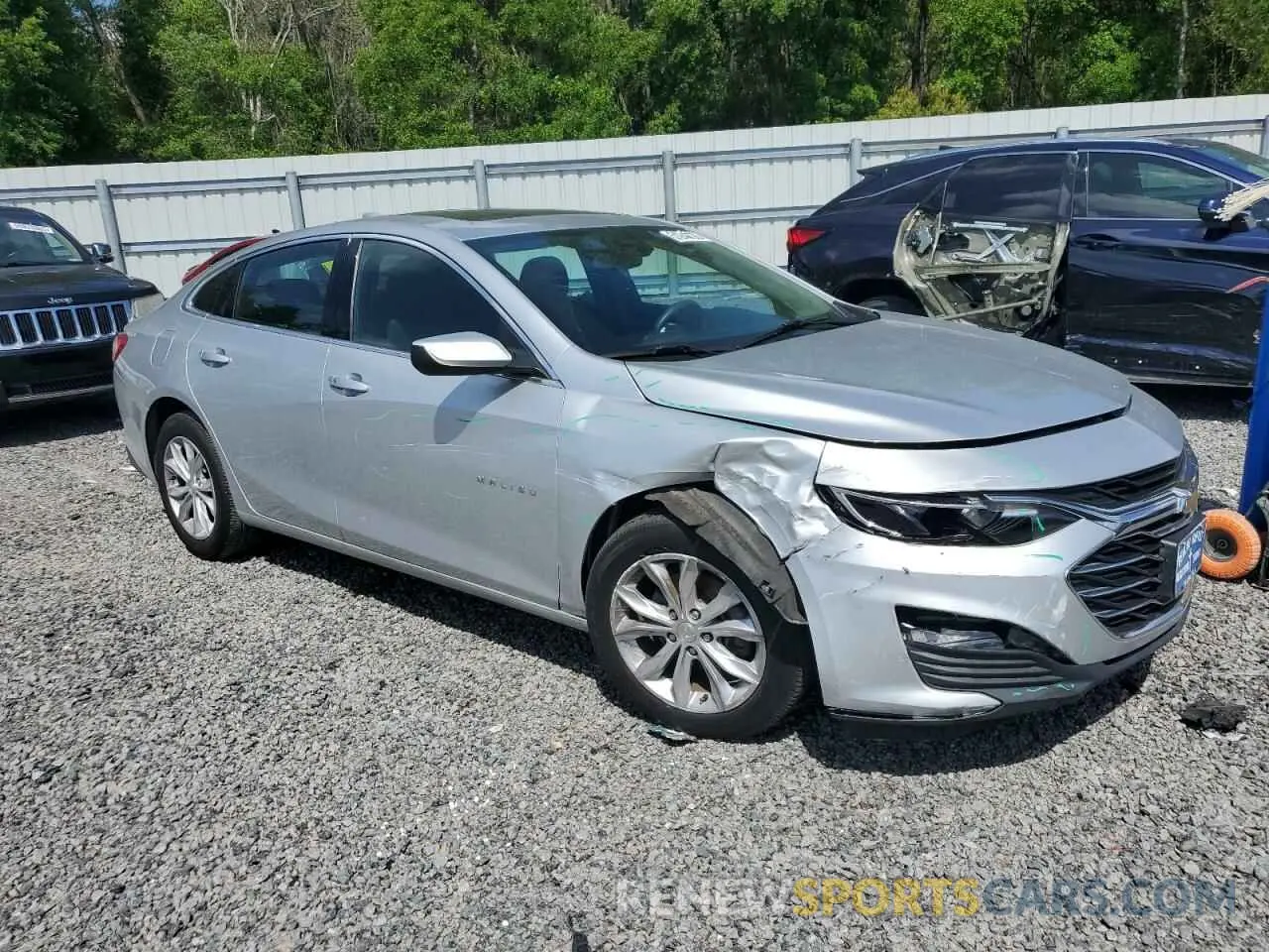 4 Photograph of a damaged car 1G1ZD5ST4LF057036 CHEVROLET MALIBU 2020