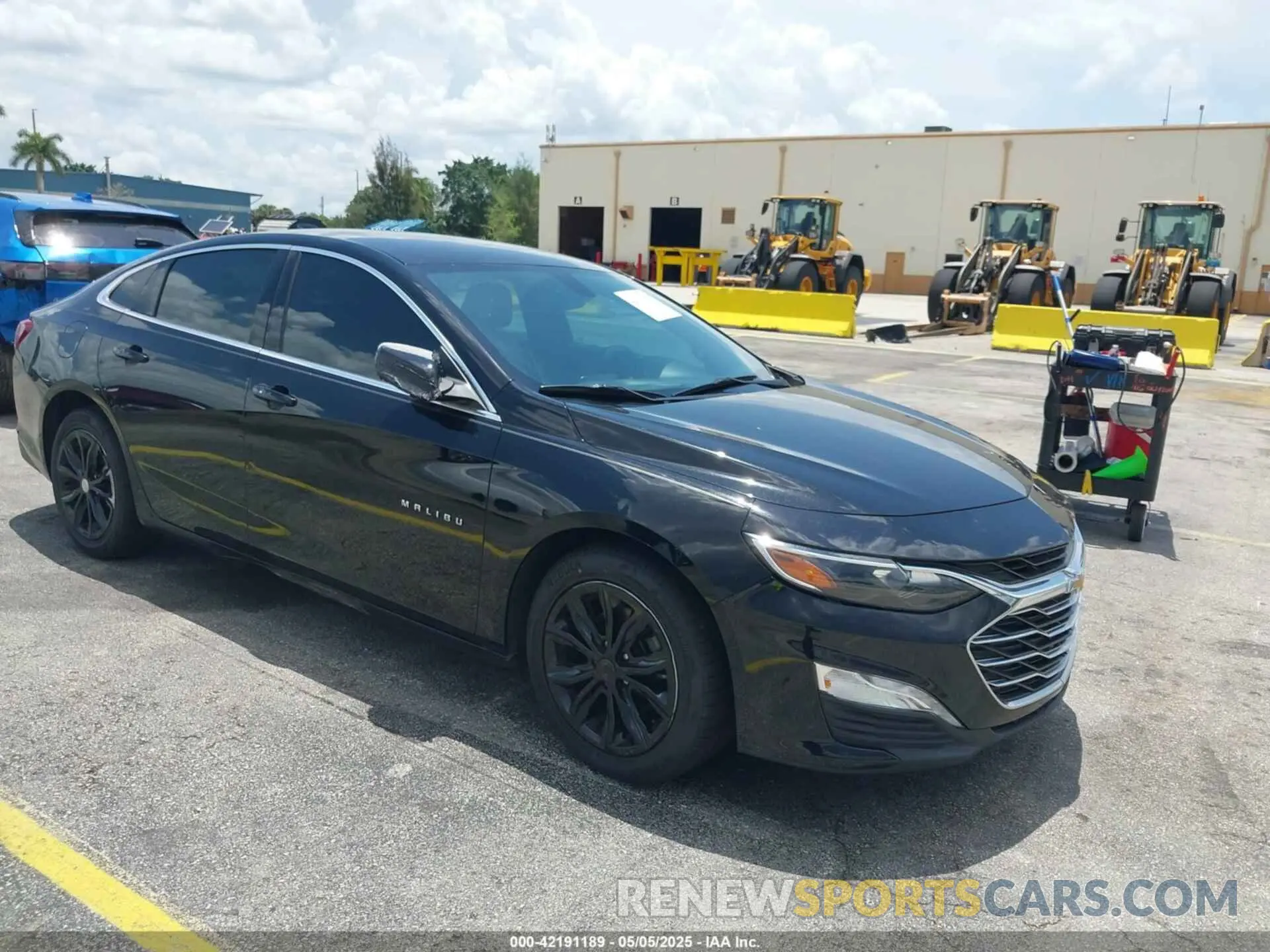 1 Photograph of a damaged car 1G1ZD5ST4LF057375 CHEVROLET MALIBU 2020