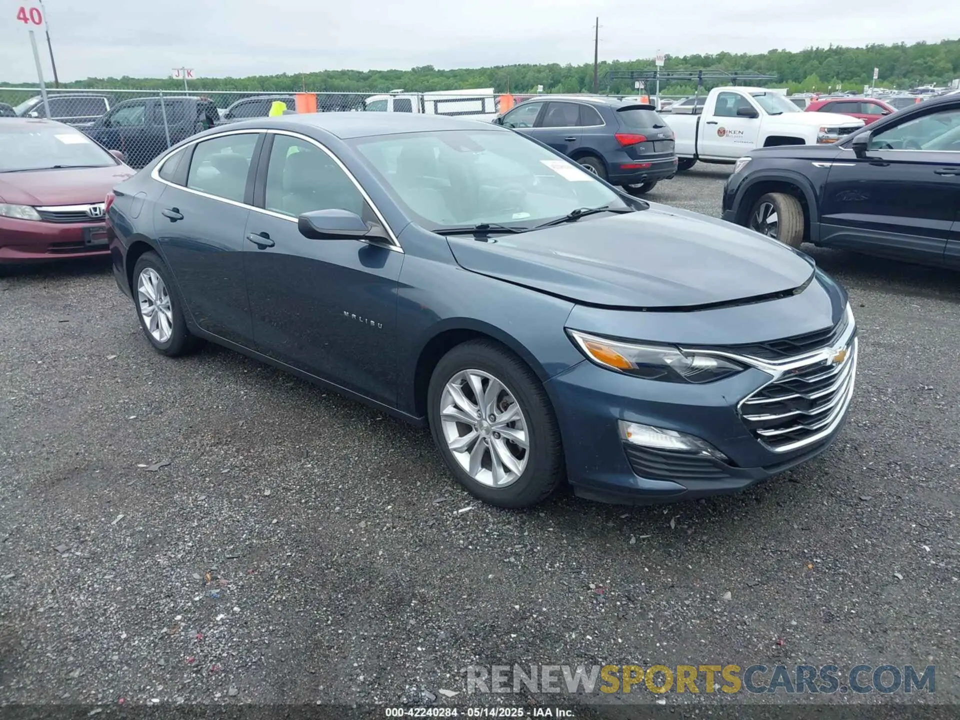 1 Photograph of a damaged car 1G1ZD5ST4LF062365 CHEVROLET MALIBU 2020