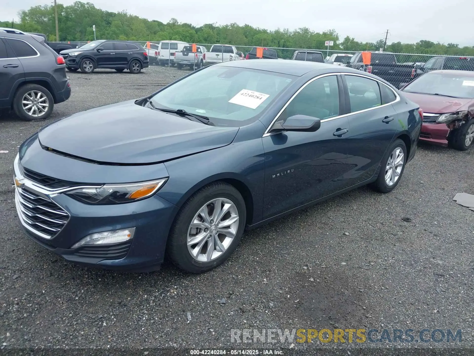 2 Photograph of a damaged car 1G1ZD5ST4LF062365 CHEVROLET MALIBU 2020