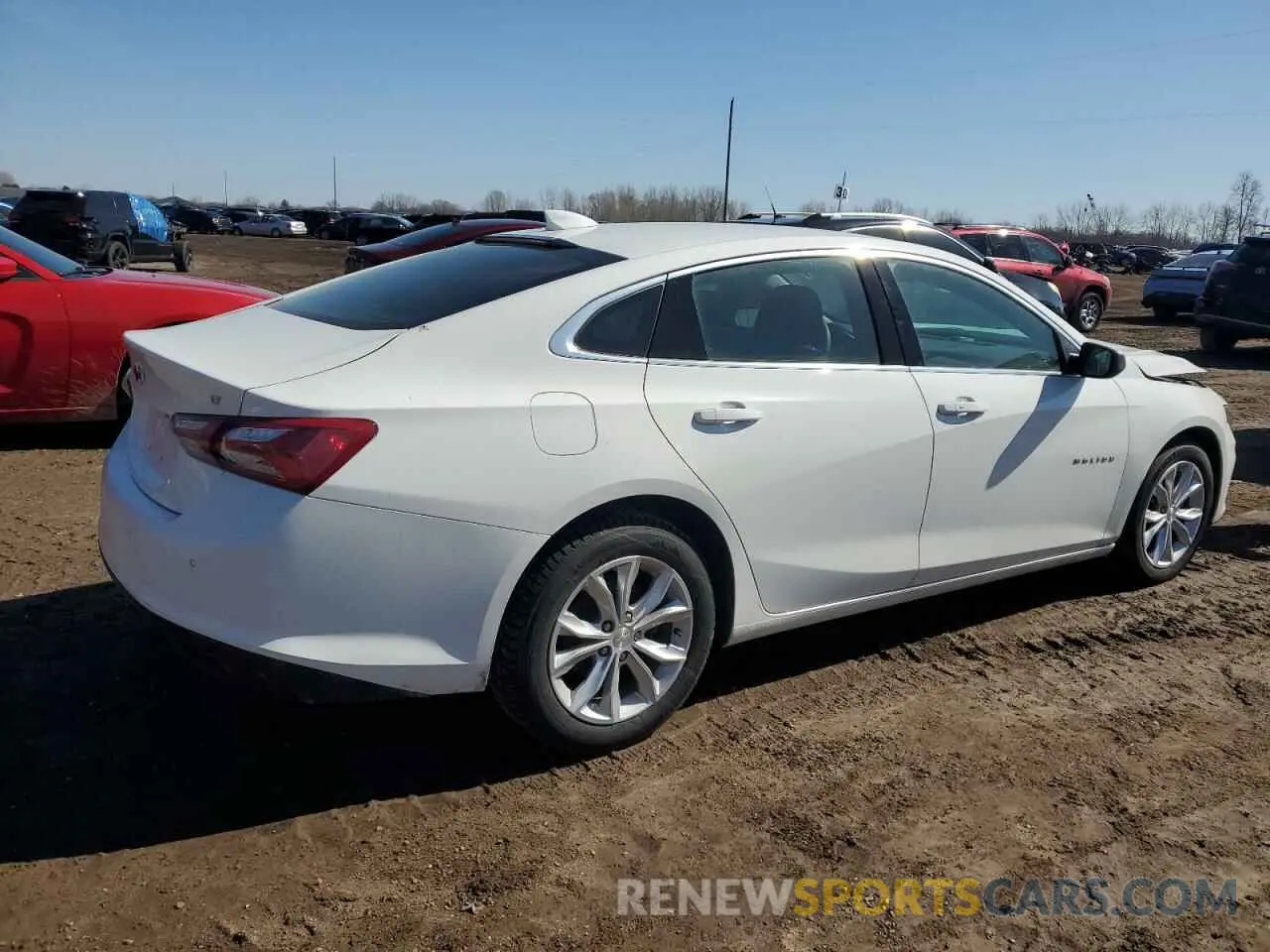 3 Photograph of a damaged car 1G1ZD5ST4LF062866 CHEVROLET MALIBU 2020