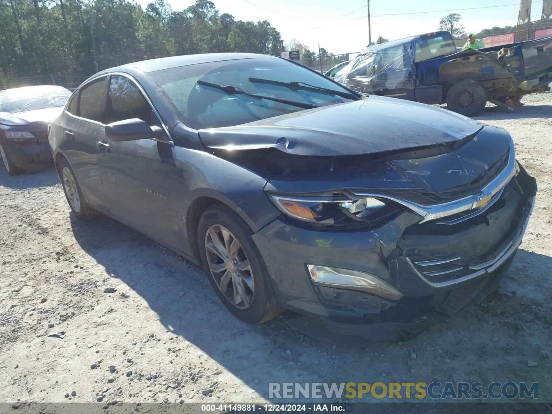 1 Photograph of a damaged car 1G1ZD5ST4LF066433 CHEVROLET MALIBU 2020