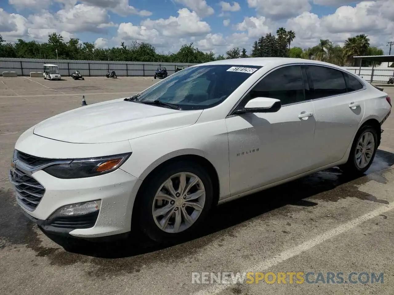 1 Photograph of a damaged car 1G1ZD5ST4LF069056 CHEVROLET MALIBU 2020