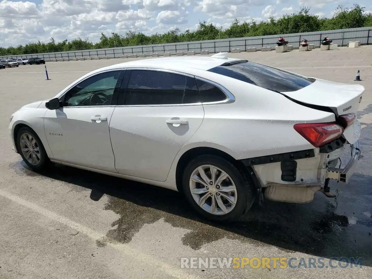 2 Photograph of a damaged car 1G1ZD5ST4LF069056 CHEVROLET MALIBU 2020