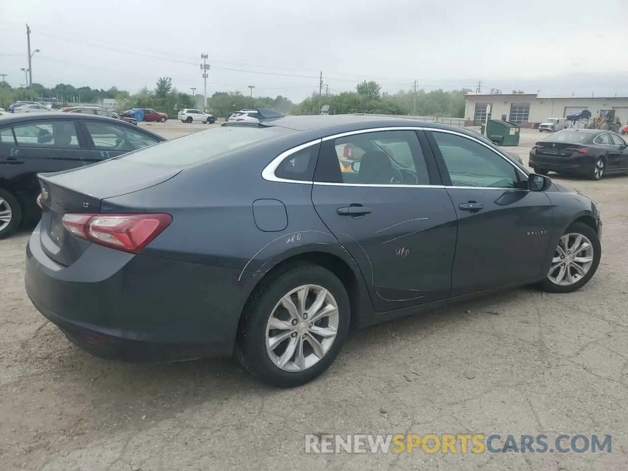 3 Photograph of a damaged car 1G1ZD5ST4LF075018 CHEVROLET MALIBU 2020