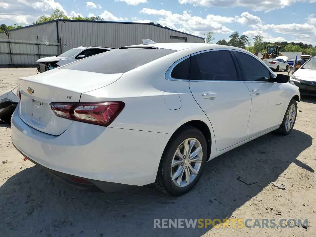 3 Photograph of a damaged car 1G1ZD5ST4LF075889 CHEVROLET MALIBU 2020