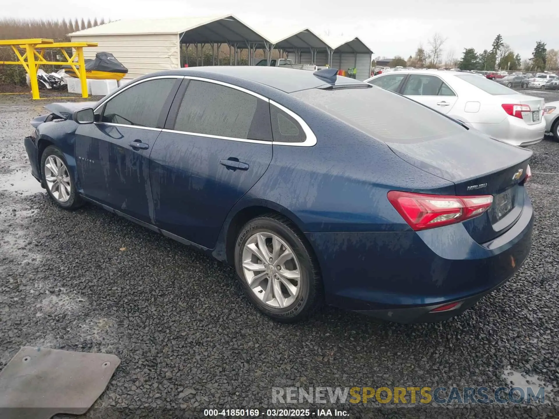 3 Photograph of a damaged car 1G1ZD5ST4LF079425 CHEVROLET MALIBU 2020