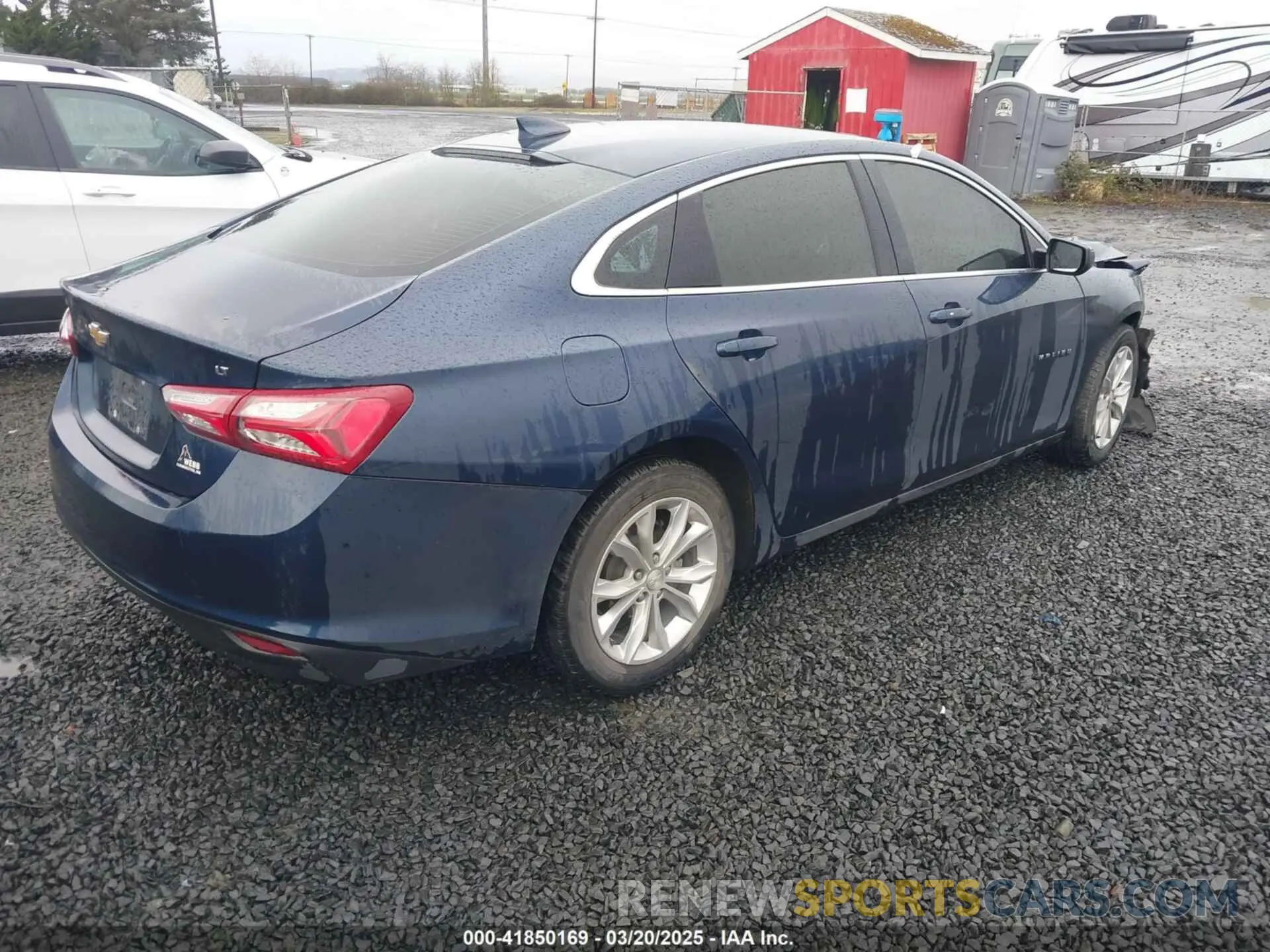 4 Photograph of a damaged car 1G1ZD5ST4LF079425 CHEVROLET MALIBU 2020
