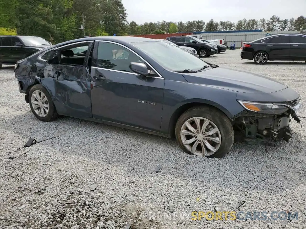 4 Photograph of a damaged car 1G1ZD5ST4LF085760 CHEVROLET MALIBU 2020