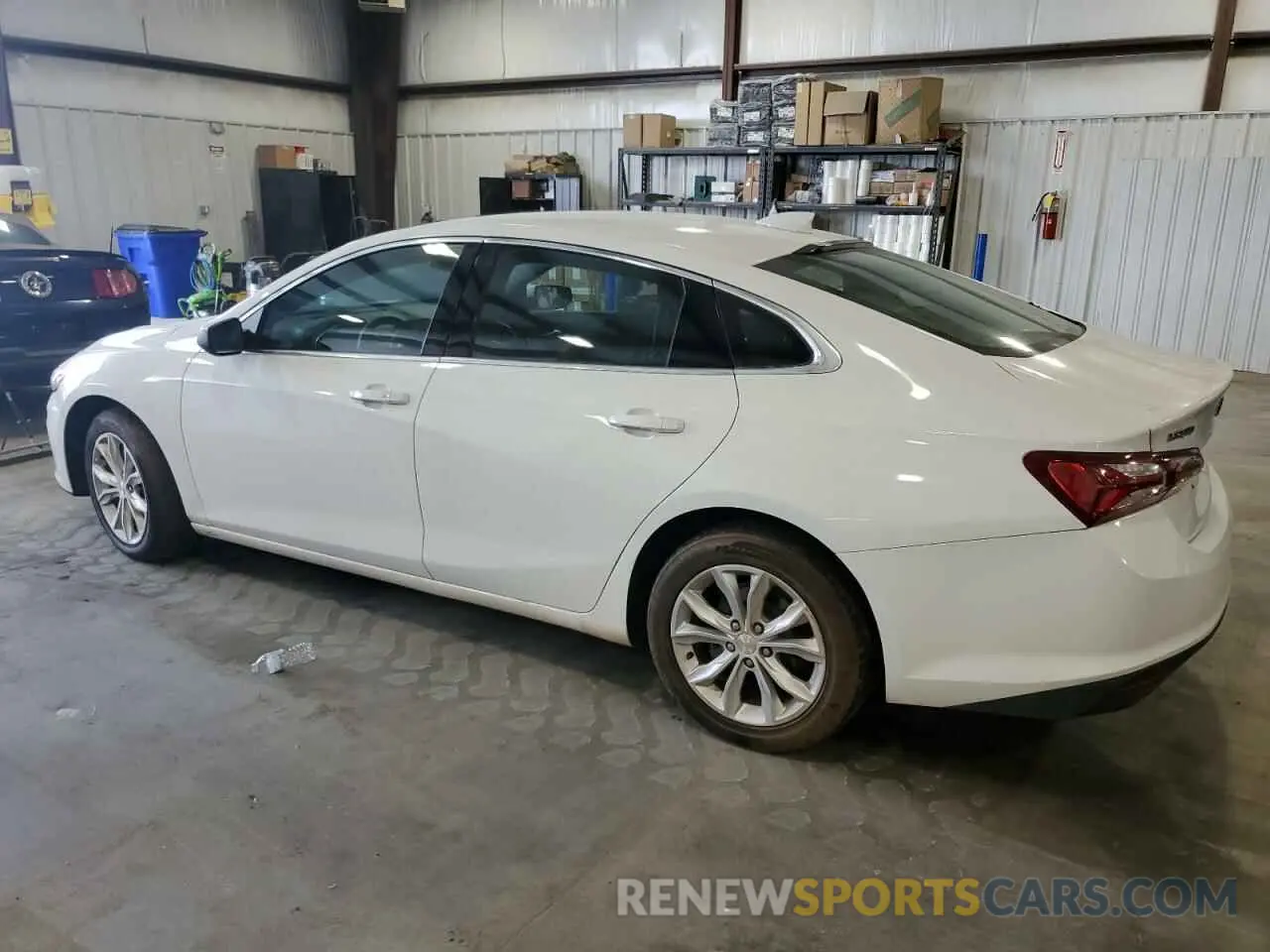 2 Photograph of a damaged car 1G1ZD5ST4LF087928 CHEVROLET MALIBU 2020