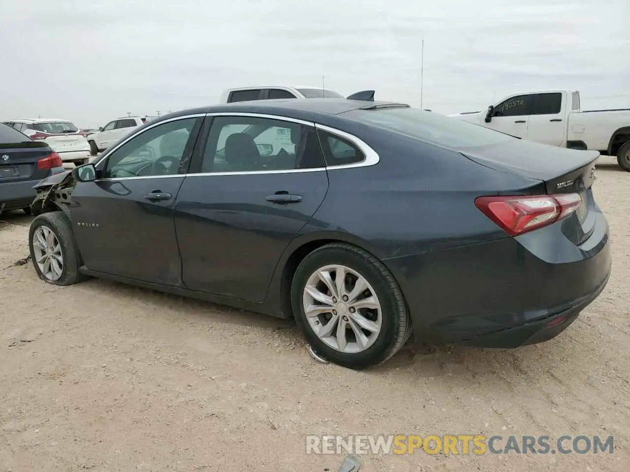 2 Photograph of a damaged car 1G1ZD5ST4LF090828 CHEVROLET MALIBU 2020