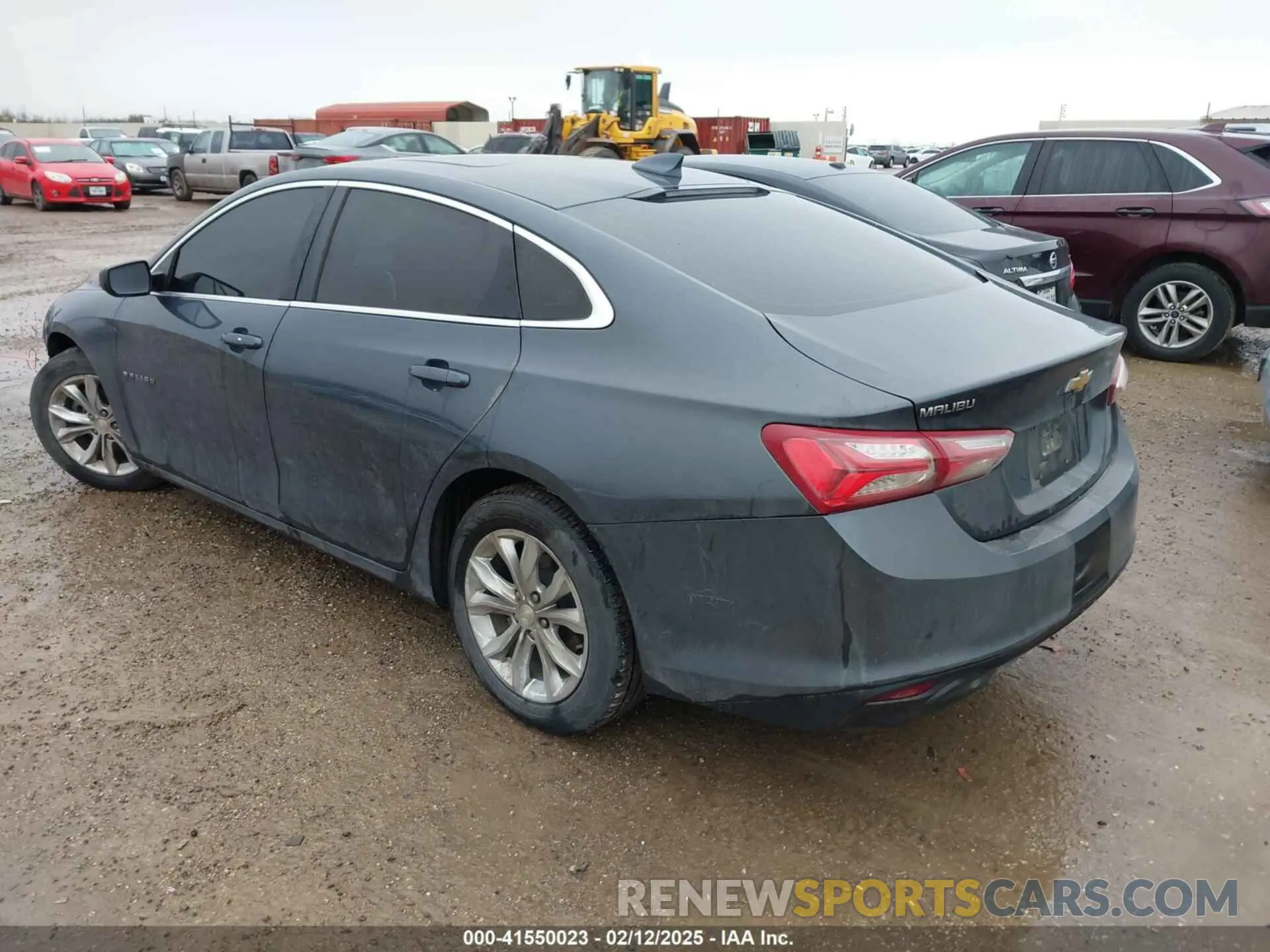 3 Photograph of a damaged car 1G1ZD5ST4LF091476 CHEVROLET MALIBU 2020