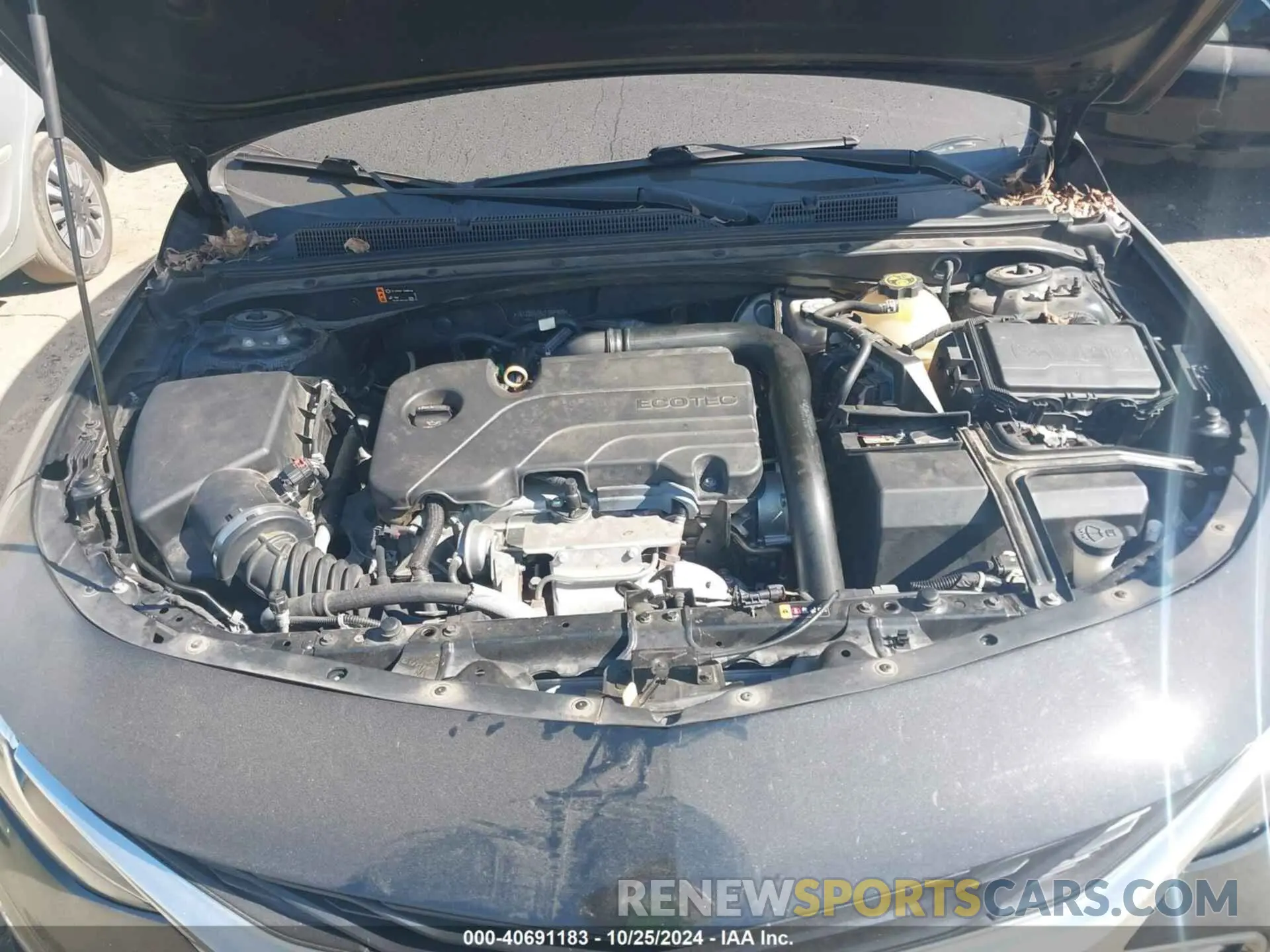 10 Photograph of a damaged car 1G1ZD5ST4LF094989 CHEVROLET MALIBU 2020