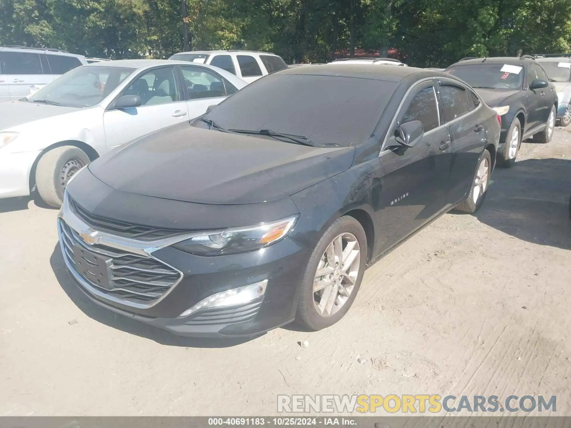 2 Photograph of a damaged car 1G1ZD5ST4LF094989 CHEVROLET MALIBU 2020