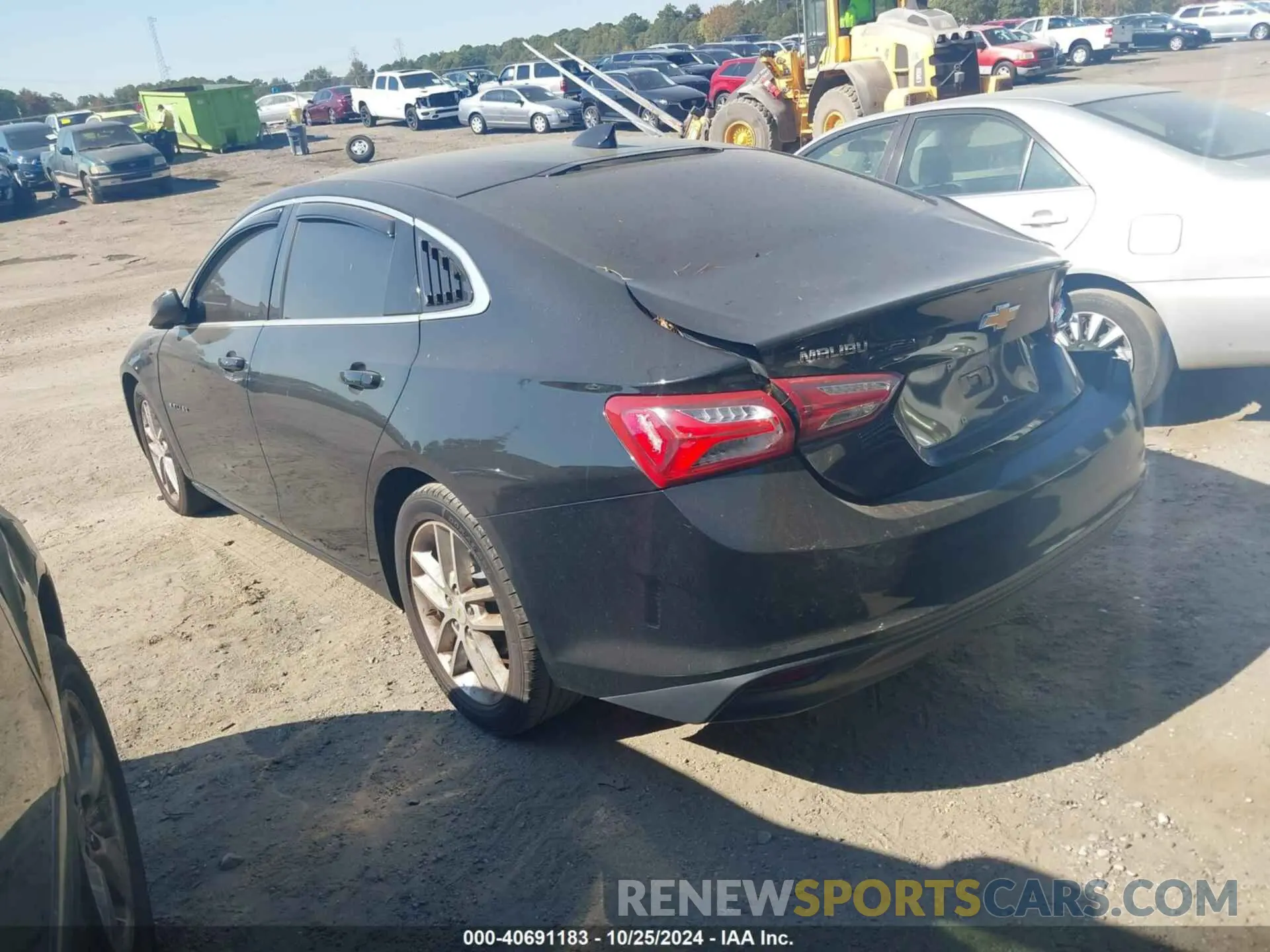 3 Photograph of a damaged car 1G1ZD5ST4LF094989 CHEVROLET MALIBU 2020
