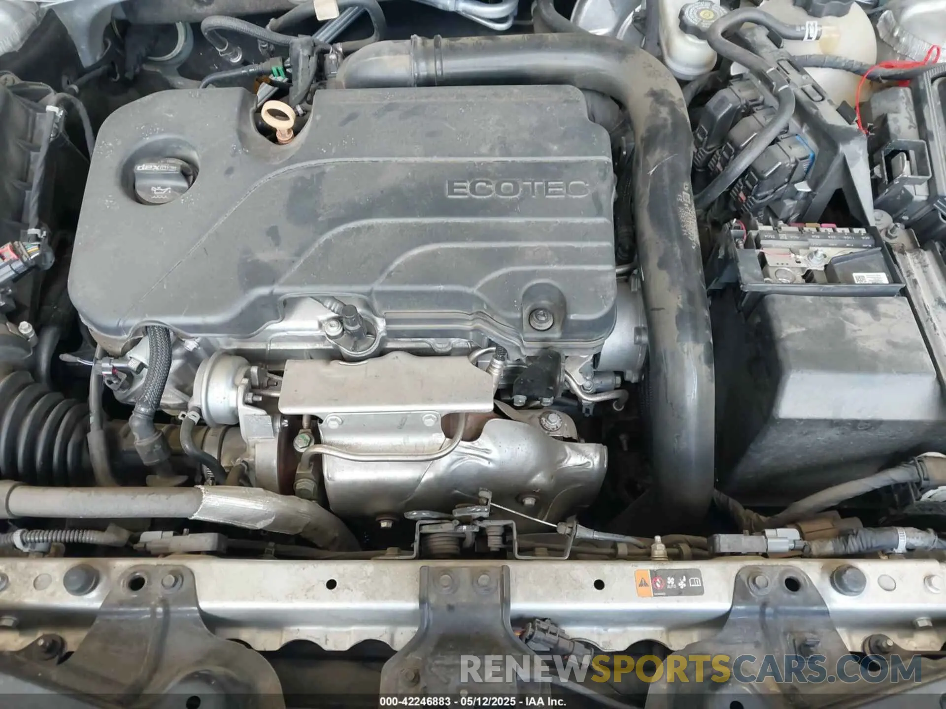 10 Photograph of a damaged car 1G1ZD5ST4LF101603 CHEVROLET MALIBU 2020