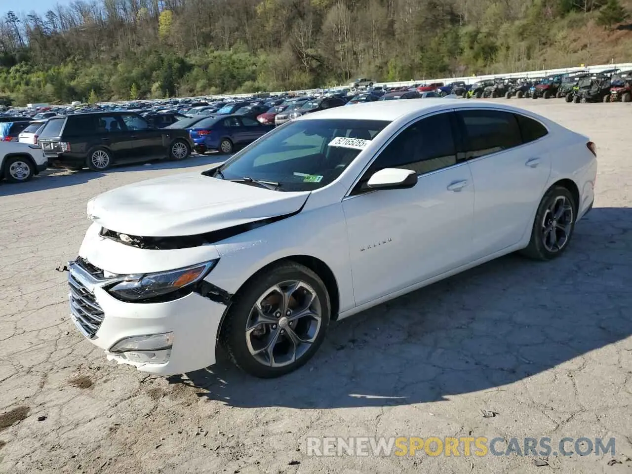 1 Photograph of a damaged car 1G1ZD5ST4LF103626 CHEVROLET MALIBU 2020