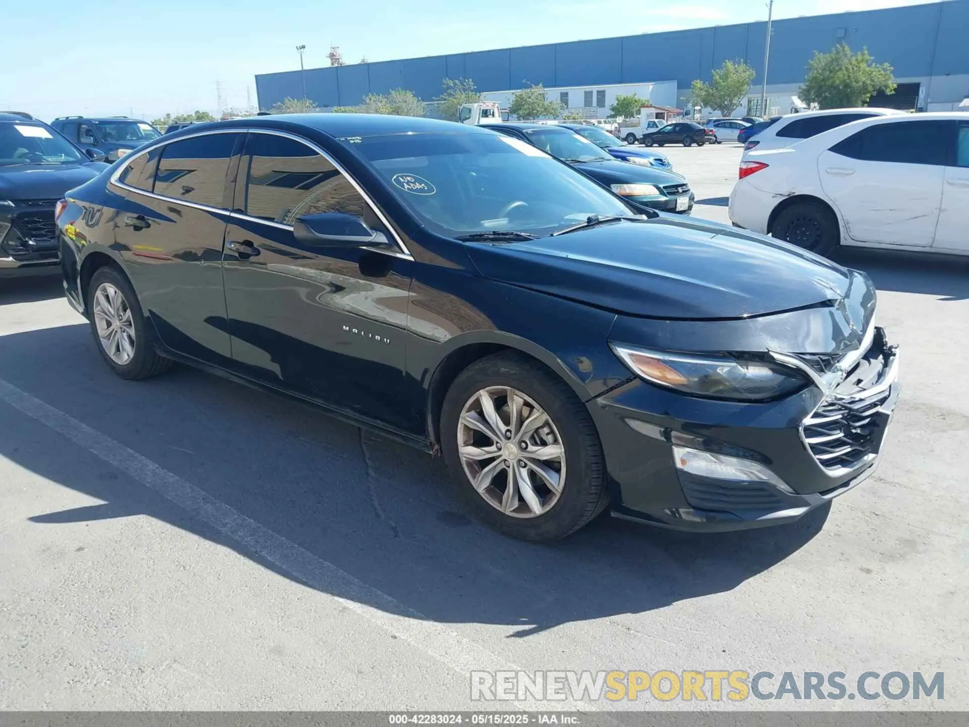 1 Photograph of a damaged car 1G1ZD5ST4LF103979 CHEVROLET MALIBU 2020
