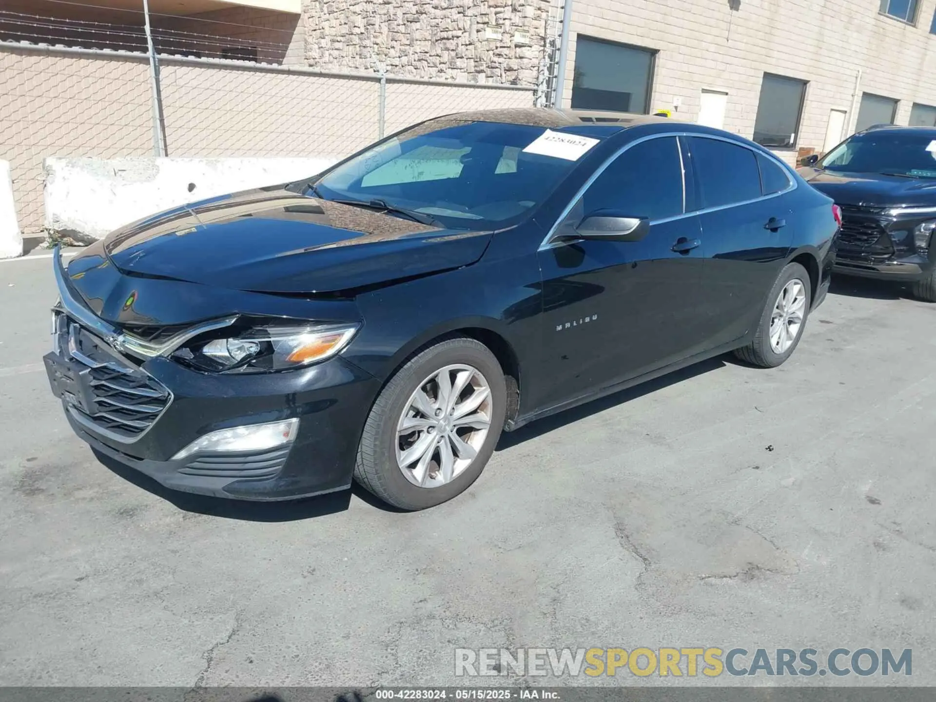 2 Photograph of a damaged car 1G1ZD5ST4LF103979 CHEVROLET MALIBU 2020