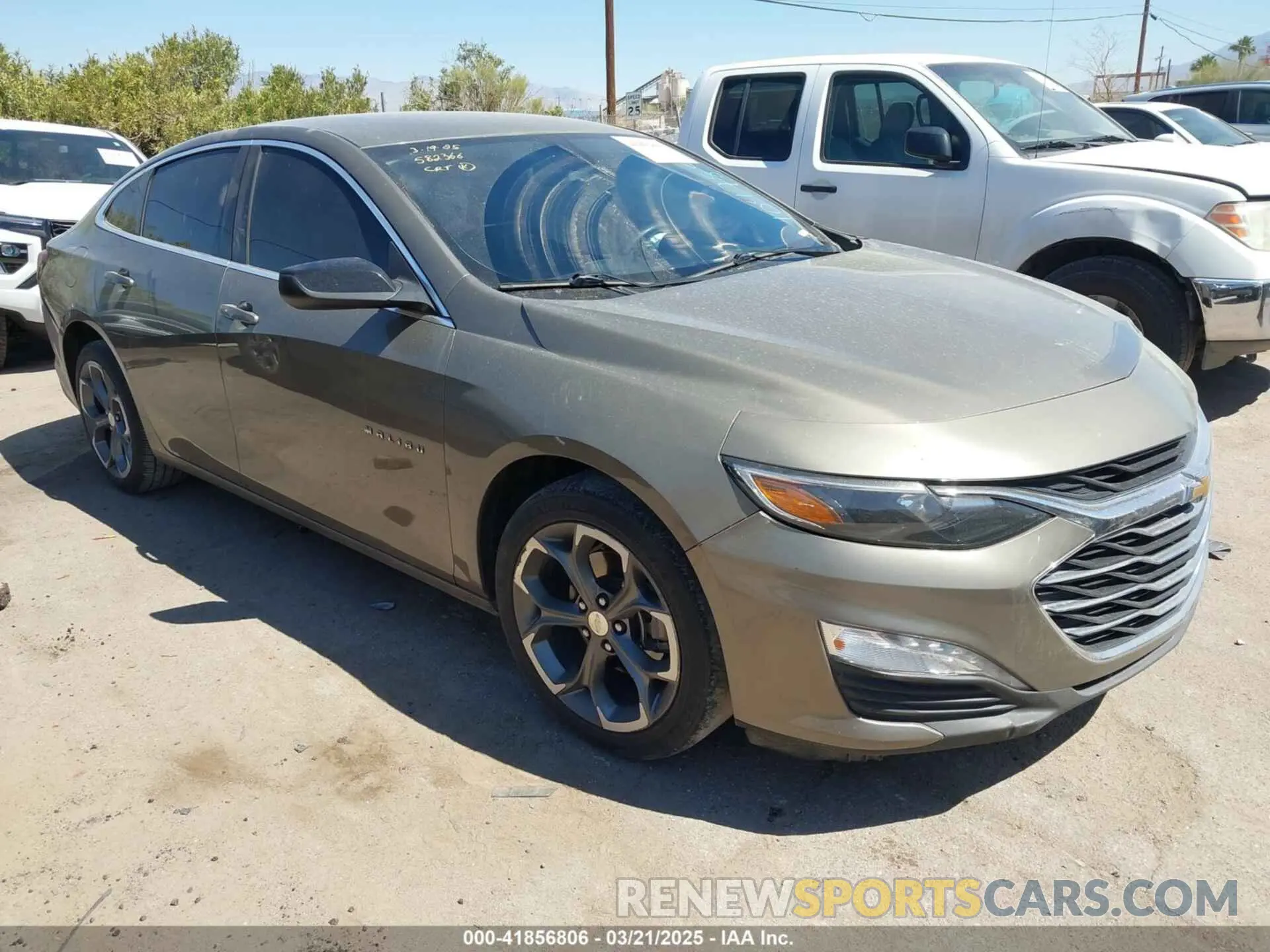 1 Photograph of a damaged car 1G1ZD5ST4LF104789 CHEVROLET MALIBU 2020