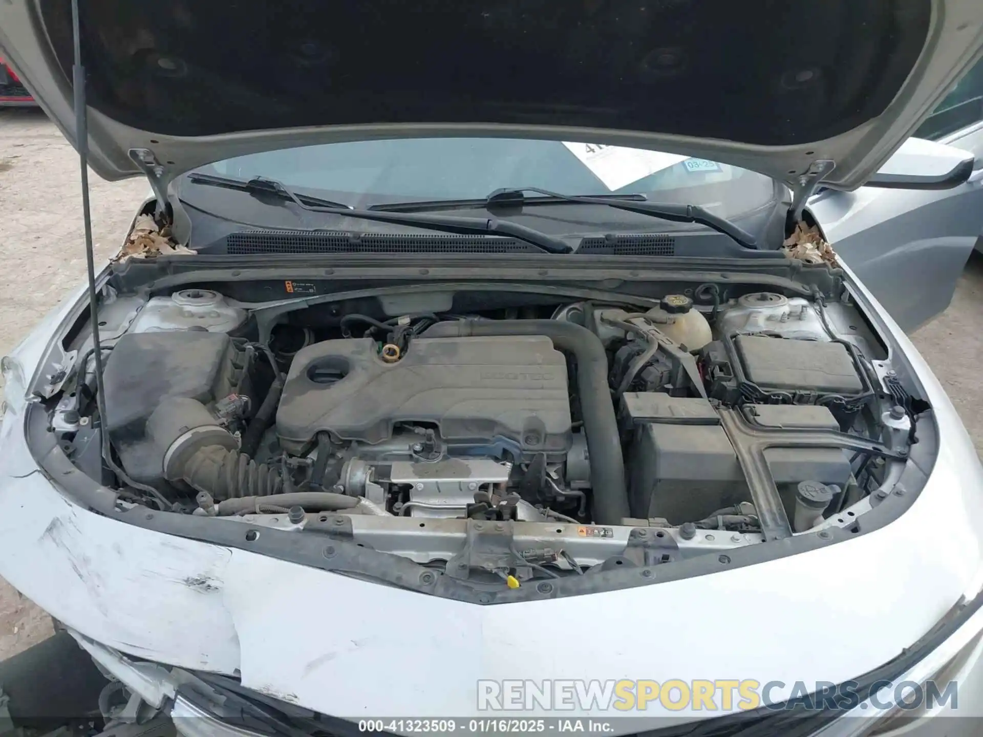 10 Photograph of a damaged car 1G1ZD5ST4LF107532 CHEVROLET MALIBU 2020