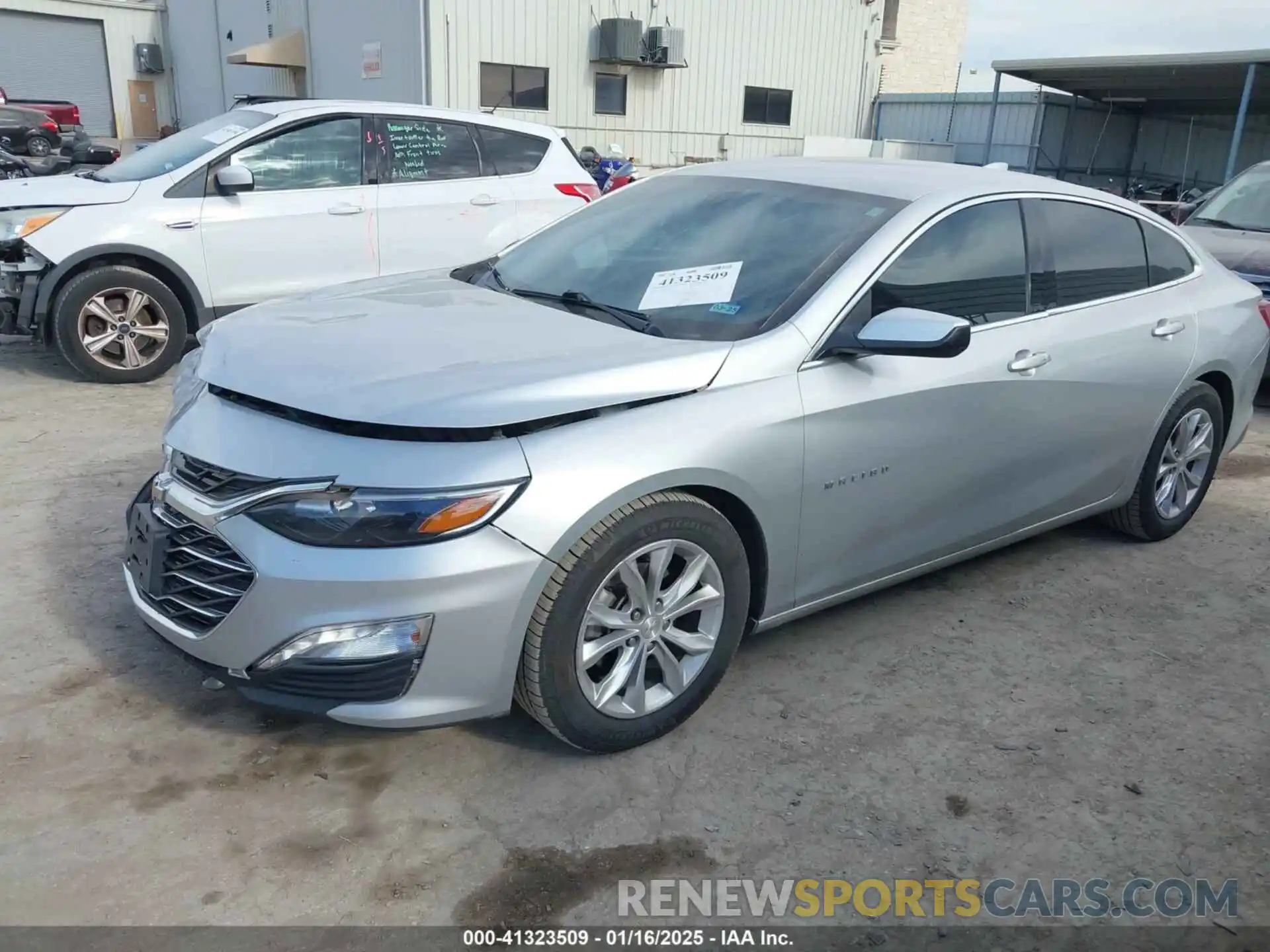 2 Photograph of a damaged car 1G1ZD5ST4LF107532 CHEVROLET MALIBU 2020