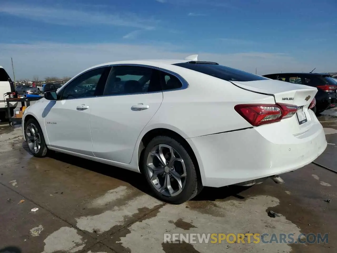 2 Photograph of a damaged car 1G1ZD5ST4LF132107 CHEVROLET MALIBU 2020
