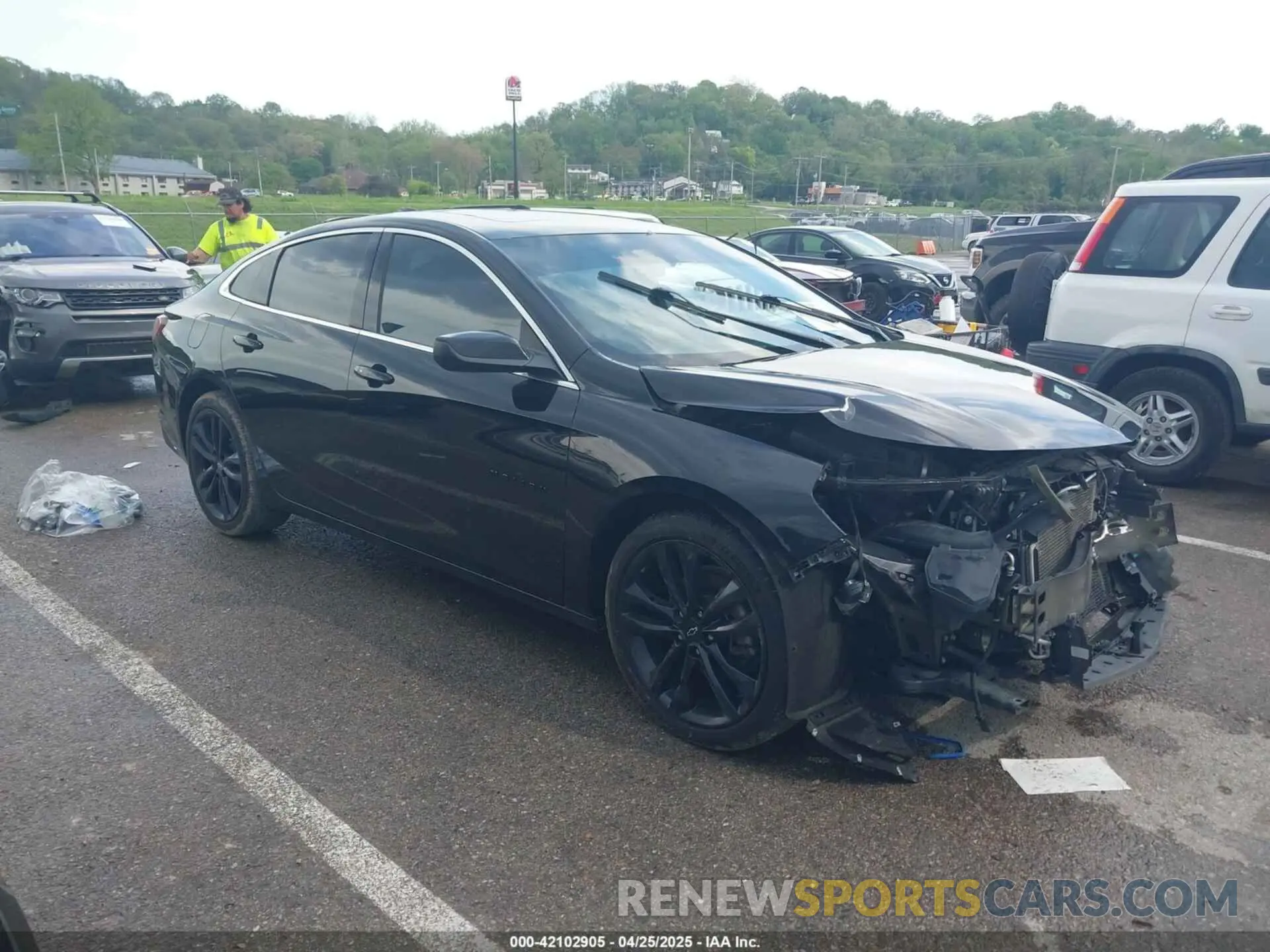 13 Photograph of a damaged car 1G1ZD5ST4LF135864 CHEVROLET MALIBU 2020