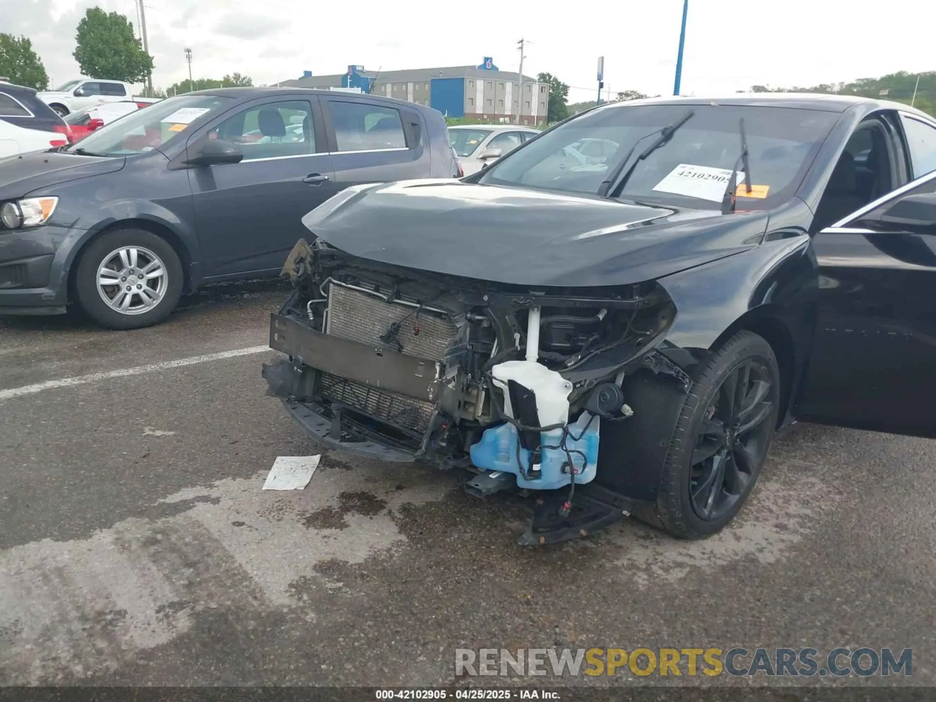 6 Photograph of a damaged car 1G1ZD5ST4LF135864 CHEVROLET MALIBU 2020